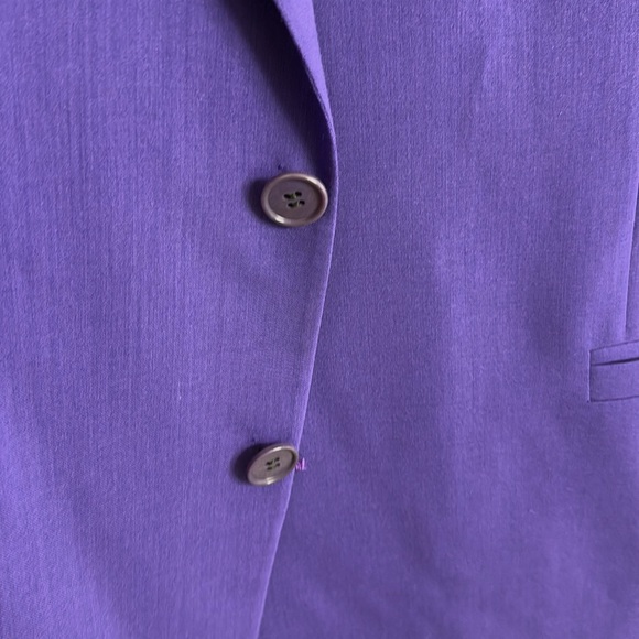 VERSACE V2 Purple Blazer Sz 44L - Picture 8 of 11